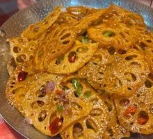 Crispy Lotus Root Shredded Chicken