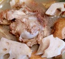 Bamboo Bone Lotus Root Soup