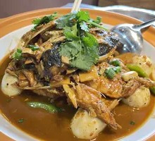 Fish Head Rice Soup