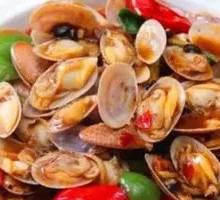 Scallion Stir-fried Clams