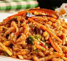 Fish-Flavored Shredded Pork