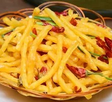 Dry-Fried Lotus Root Strips