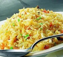 Egg Sausage and Pork Stir-Fried Rice