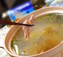 Duck and Bitter Melon Soup