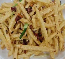 Dry-Fried Lotus Root Strips