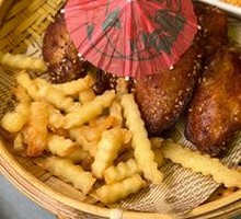 Rice-Scented Crispy Chicken Wings