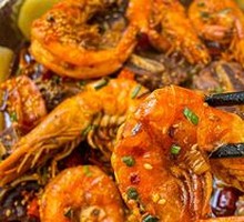 Beef Bone Shrimp Pot