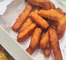 Fried Sweet Potato Strips