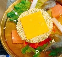 Korean Military Rice Cake Hot Pot