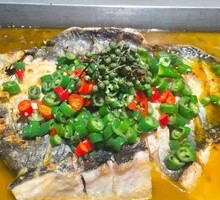 Steamed Fish with Chopped Chili Sauce