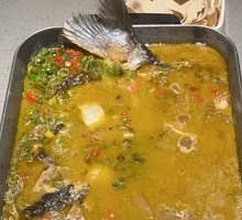 Spicy Sichuan-style Fermented Vegetable Grilled Fish