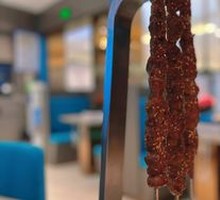 Grilled Pork with Large Skewers