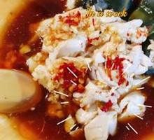 Century egg tofu salad