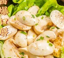 XO Sauce Stir-fried Button Mushrooms