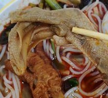 Duck Feet, Chicken Feet, Sausage, Tofu Puffs and Luosifen