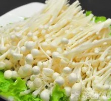 Enoki Mushroom Dish