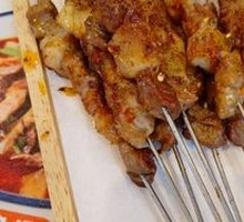 草原钢钎羊肉串