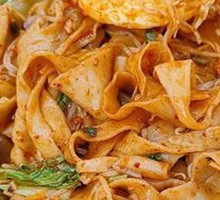 Oil-Poured Noodles