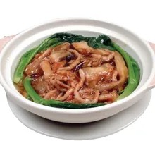 Fried Tofu Skin with Shredded Pork