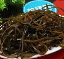Thin seaweed strips