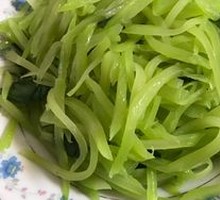 Stir-Fried Bitter Melon Strips