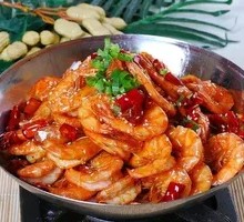 Dry Pot Prawn