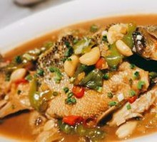 Braised Sea Bass