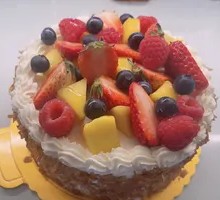 Fruit Cream Cake
