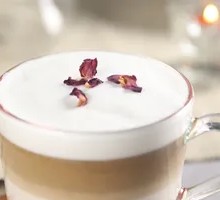 Rose Latte Coffee