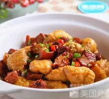 Fried Tofu Braised Pork