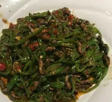 Stir-fried Eel Strips with Green Pepper