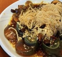 Sesame Noodles with Century Egg