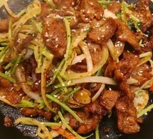 Iron Plate Grilled Meat