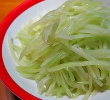Stir-Fried Bitter Melon Strips