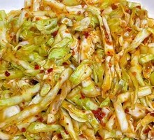 Cold-Pressed Napa Cabbage Salad