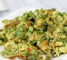 Egg with Green Pepper