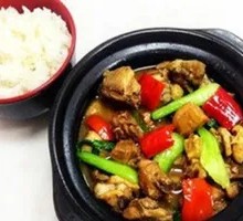 Black Mushroom Braised Chicken