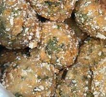 Water Chestnut and Coriander Meatballs
