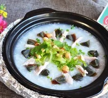 Century Egg and Pork Porridge