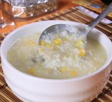 Corn and Pork Porridge