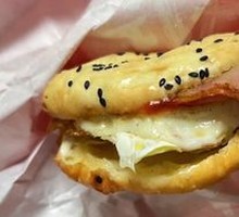 Bacon Egg Chinese Burger