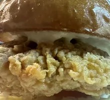 Gula Fried Chicken Burger