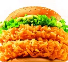 Spicy Chicken Burger Double