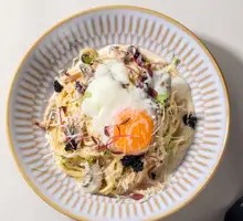 Truffle Cream Mushroom Pasta
