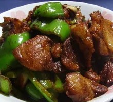 Green Pepper Spicy Pork