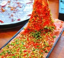 Sliced Beef with Green and Red Peppers