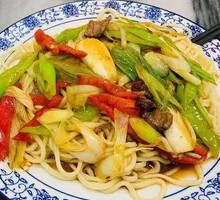 Scallion Beef Noodles