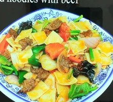 Beef Stir-Fried Noodles
