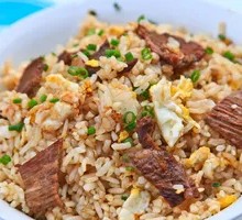 Stewed Beef Fried Rice