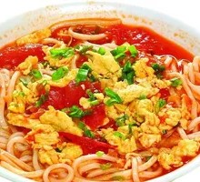 番茄鸡蛋盖面